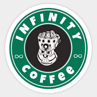 Infinity Coffee Sticker